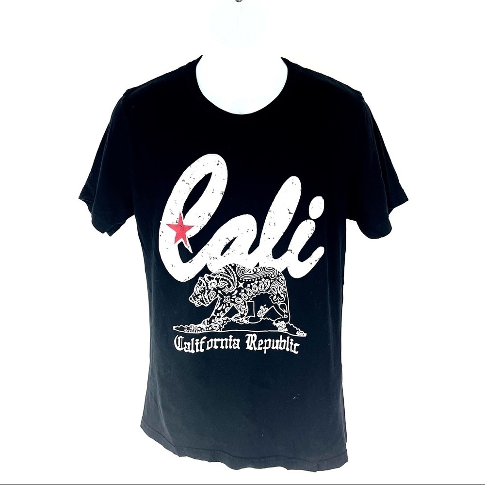 Black Sheep Men’s California Bear Black T-shirt M